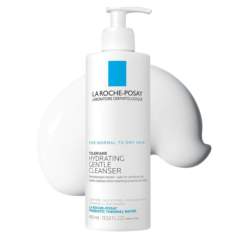 La Roche-Posay Toleriane Hydrating Gentle Face Cleanser 13.52oz Facial Cleanser